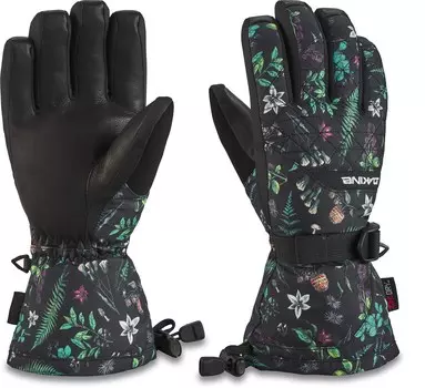 Кожаные перчатки Camino 3-в-1 — женские DAKINE, черный