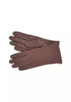 Кожаные перчатки для пальцев с удлиненным голенищем 18467-0 SEEBERGER, цвет Nuss