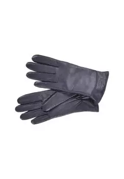 Кожаные перчатки для пальцев с удлиненным голенищем 18467-0 SEEBERGER, цвет Marine