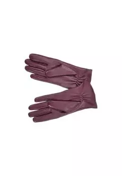 Кожаные перчатки для пальцев с удлиненным голенищем 18467-0 SEEBERGER, цвет Burgund