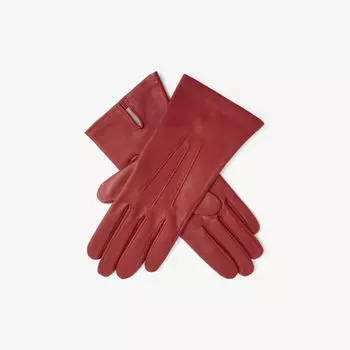 Кожаные перчатки Felicity Dents, цвет berry
