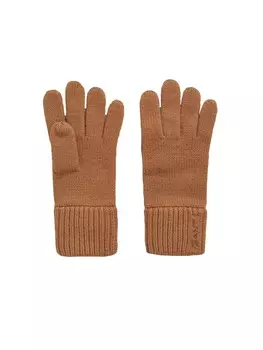 Кожаные перчатки Gant, цвет burntsugar