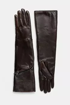 Кожаные перчатки Gestuz, коричневый