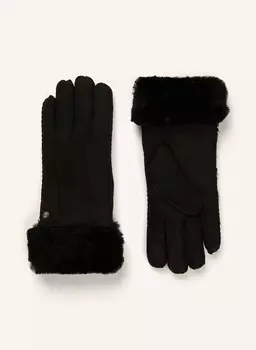 Кожаные перчатки Гетебург Roeckl, черный