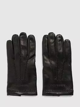 Кожаные перчатки Кардроны Rodd & Gunn, нерон