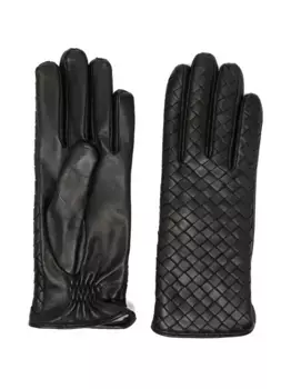 Кожаные перчатки Manokhi, черный