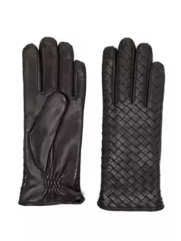 Кожаные перчатки Manokhi, коричневый