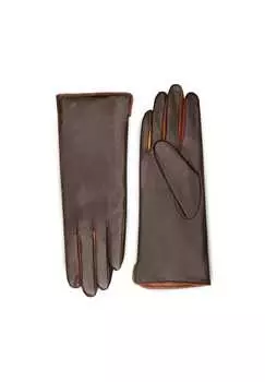 Кожаные перчатки Mywalit, цвет bosco