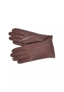 Кожаные перчатки на пальцы 18468-0 SEEBERGER, цвет Nuss