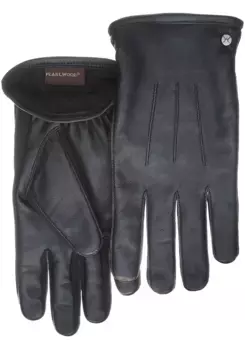 Кожаные перчатки PEARLWOOD "Will", черный