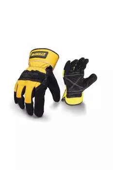 Кожаные перчатки Rigger из свиной кожи Dewalt, черный