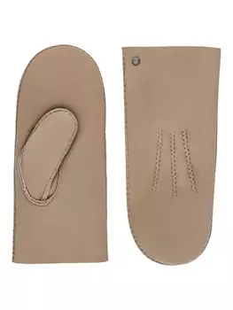 Кожаные перчатки Roeckl Handschuh, бежевый