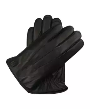 Кожаные перчатки с функцией сенсорного экрана. Kazar, черный