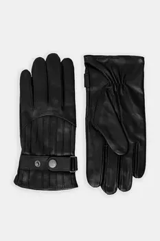 Кожаные перчатки Sisley, черный