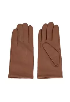 Кожаные перчатки strellson, коричневый