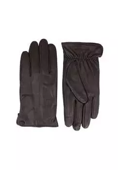 Кожаные перчатки Strellson, коричневый