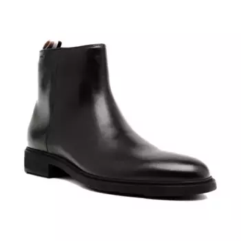 Кожаные первоклассные туфли Boss, черный