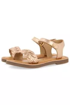 Кожаные плетеные босоножки MANASTIR 28315 Gioseppo, розовый