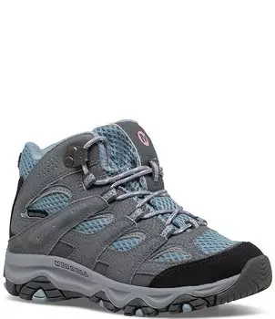 Кожаные походные ботинки Merrell Moab 3 для девочек (для малышей), серый