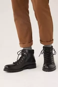 Кожаные походные ботинки Next, черный