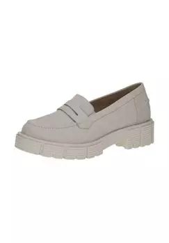 Кожаные полуботинки Caprice, цвет Hellgrau