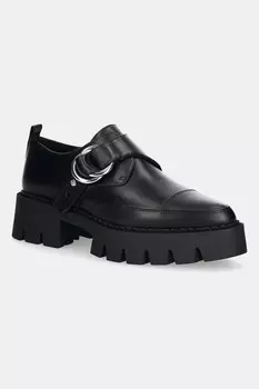 Кожаные полуботинки Jaden Michael Michael Kors, черный