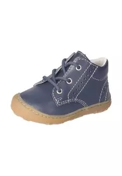 Кожаные полуботинки PEPINO, темно-синий