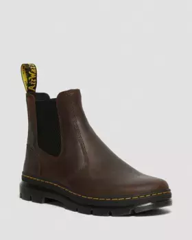 Кожаные повседневные ботинки Dr. Martens Embury Crazy Horse, цвет Brown — Crazy Horse