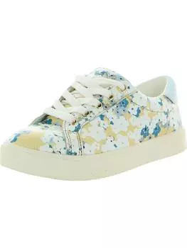 Кожаные повседневные и модные кроссовки с мягкой стелькой Ethyl Mini для девочек Sam Edelman, цвет Ivory Flower
