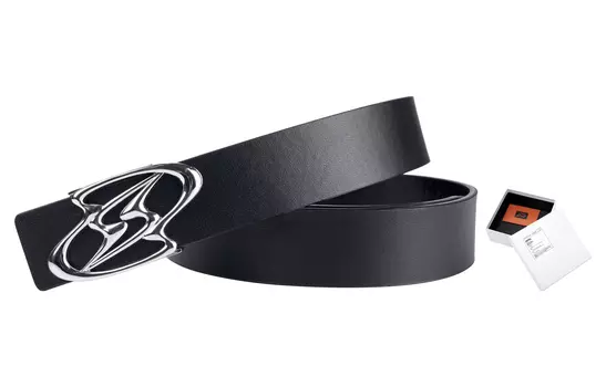 Кожаные ремни унисекс Omto, черный