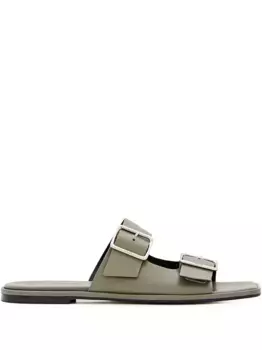 Кожаные сандалии Aeyde, зеленый