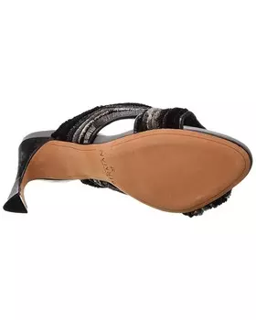 Кожаные сандалии Alexandre Birman Clarice 85, черный