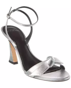 Кожаные сандалии Alexandre Birman Clarita Bell 85, серебряный
