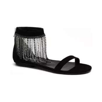 Кожаные сандалии alix Pinko, черный