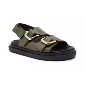 Кожаные сандалии Alohas, зеленый