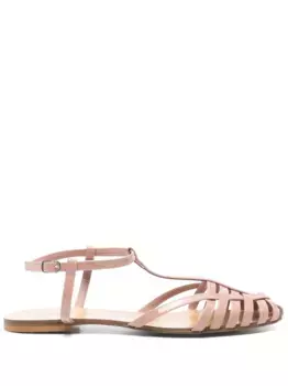 Кожаные сандалии Anna F., розовый