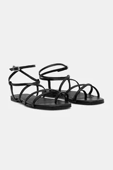 Кожаные сандалии Answear.Lab, черный