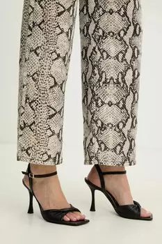 Кожаные сандалии Answear.Lab, черный