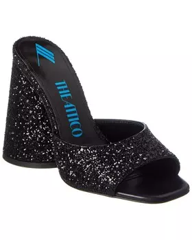 Кожаные сандалии Attico Luz The Attico, черный