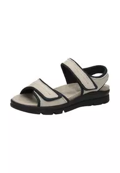 Кожаные сандалии BAMA, бежевый