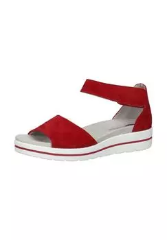 Кожаные сандалии BAMA, красный