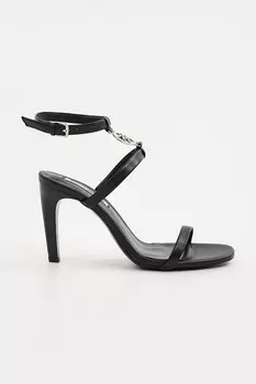 Кожаные сандалии Belvia Karl Lagerfeld, черный