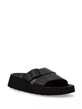 Кожаные сандалии Birkenstock Almina, черный