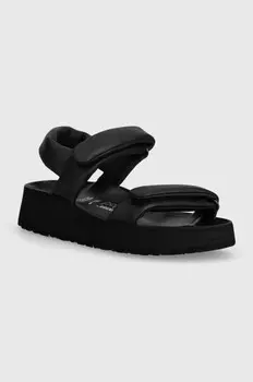 Кожаные сандалии Birkenstock Theda, черный