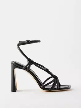 Кожаные сандалии calypso 95 Jimmy Choo, черный