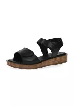 Кожаные сандалии Caprice, черный