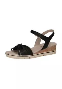 Кожаные сандалии Caprice, черный