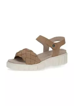 Кожаные сандалии Caprice, цвет Dune