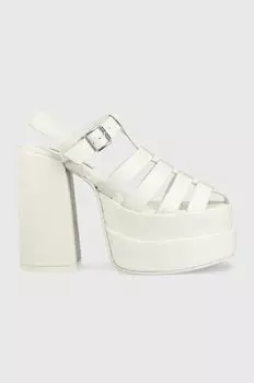 Кожаные сандалии Carlita Steve Madden, белый