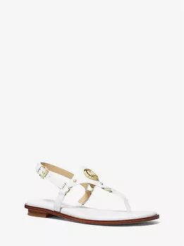 Кожаные сандалии Casey Michael Kors, белый